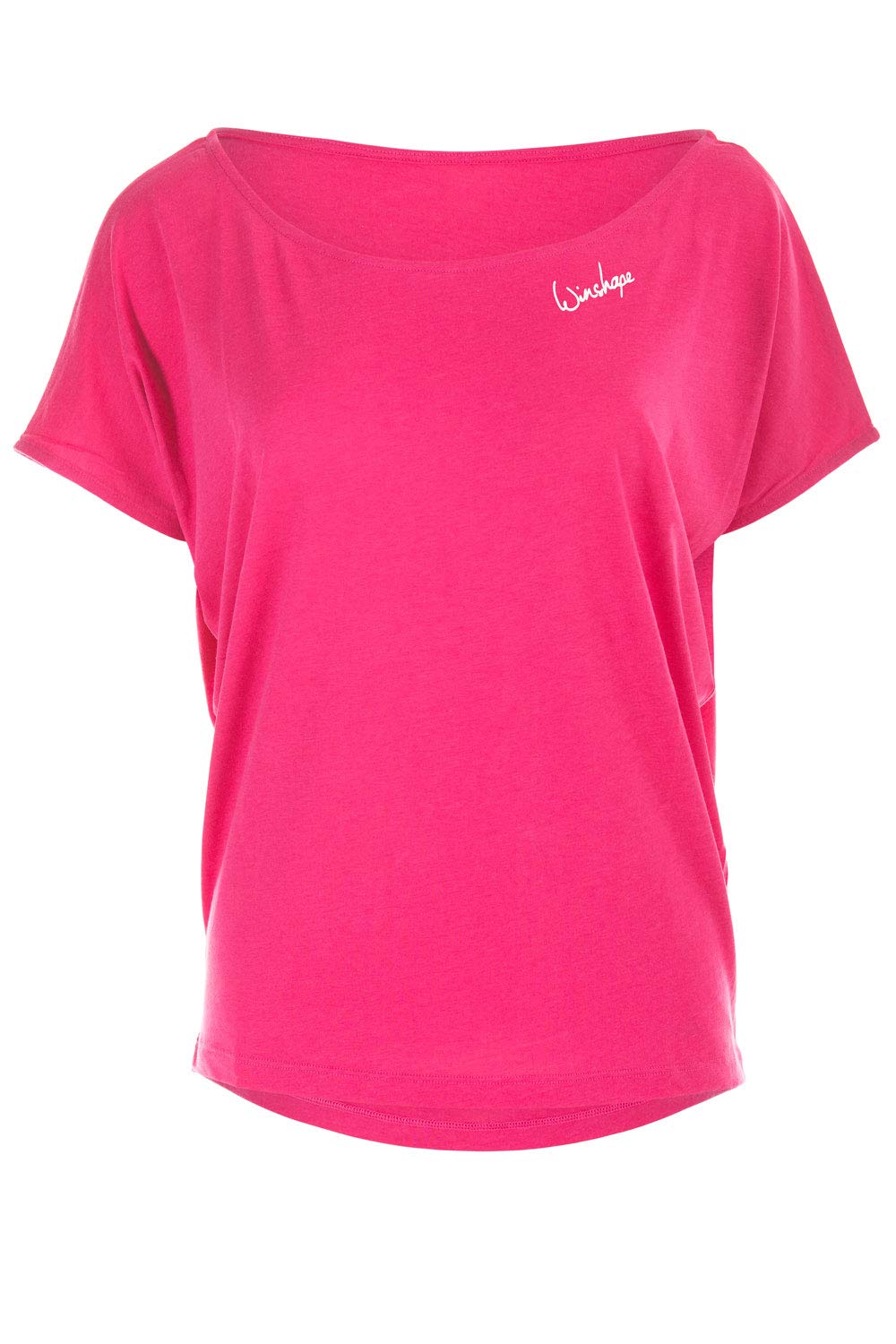 WINSHAPE Women's Ultra Light Modal Short Sleeve Shirt MCT002 T-Shirt Deep-Pink