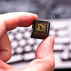 Akko Clear Keycap Set V2, Black Transparent 155-Key