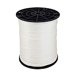 1/8" (#4) X 1000 ft Low -Stretch Solid Braid