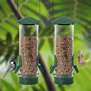 Amazon Com Twinkle Star Classic Tube Bird Feeder Outdoor