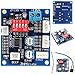 ELEGIANT DC 12V PWM PC CPU Temperature Controller Board - 4 Wires Fan Speed Controller with High-Temp Alarm