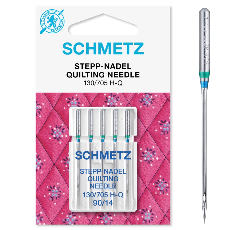 Schmetz Sewing Machine Quilting Needles - Size: 90/14