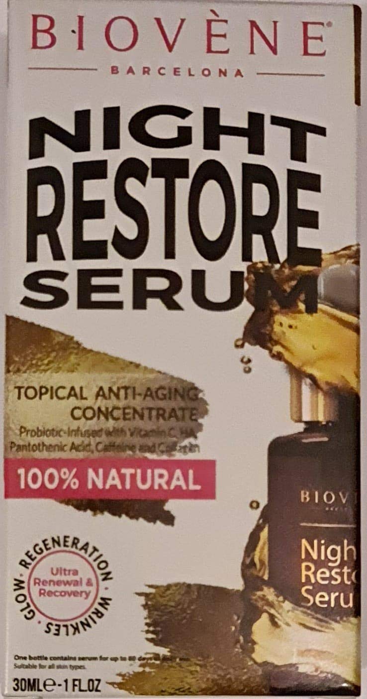 Biovene Barcelona Night Restore Serum