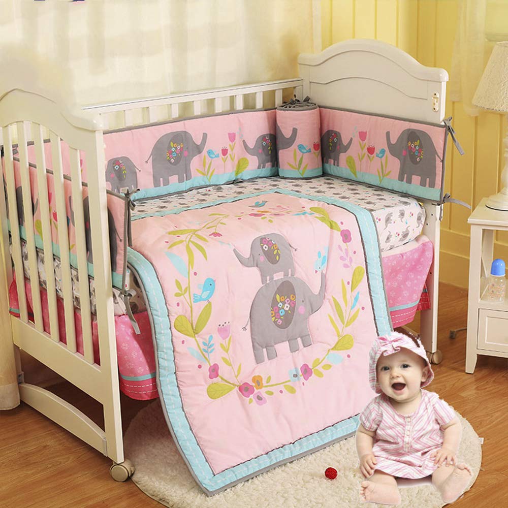 baby girl floral nursery