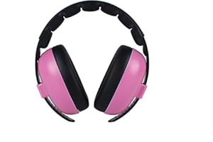 GREUS Baby Hearing Protection Safety Earmuffs Noise Reduction Adjustable 0-36Months