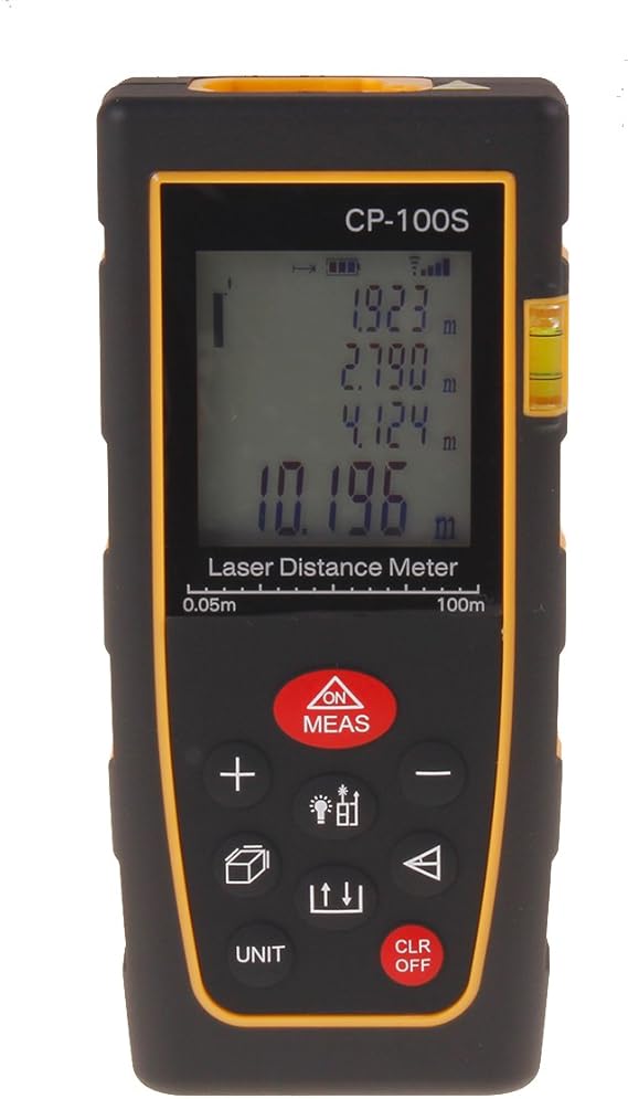 Handheld Laser Distance Meter Measurer 100M/328ft