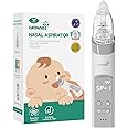 GROWNSY Nasal Aspirator for Baby, Electric Baby Nose Sucker with Larger Suction Chamber and More Powerful Suction, Automatic 