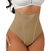 USEASY Tummy Control Shapewear Shorts for Women Under Dress Womens Compression Shorts Under Dress Shapewear