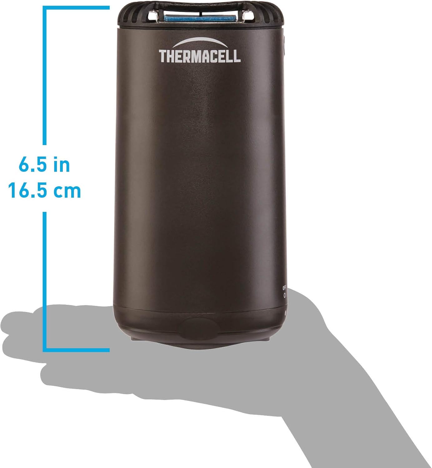 Thermacell MR-PSL Patio Shield Mosquito Repellent, Graphite; Easy to Use, Highly Effective; Provides 12 Hours of DEET-Free Mosquito Repellent; Scent-Free, No Spray, No Smoke and Cordless: Sports & Outdoors