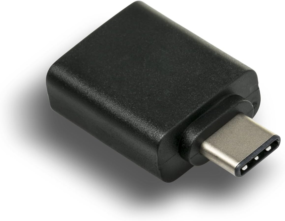Volts USB C Adapter, (CB-A1) Type C (USB-C) Male to USB 2.0 Type A Female Adapter, for Apple New MacBook 12'', Nexus 6P, Nexus 5X, and Other Devices - Black