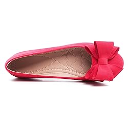 Hee grand Bowknot Flats for Women Classic Round Toe