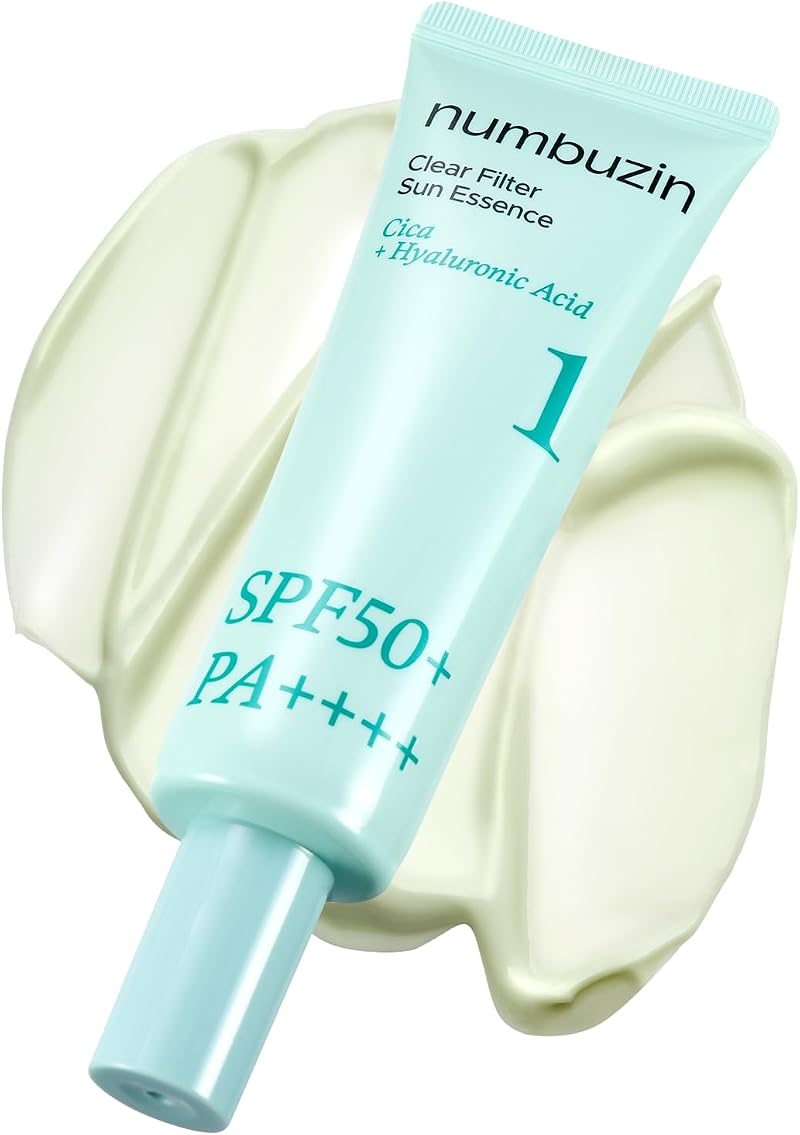 numbuzin No.1 Sunscreen Clear Filter Sun Essence 50ml SPF 10h Moisturizing