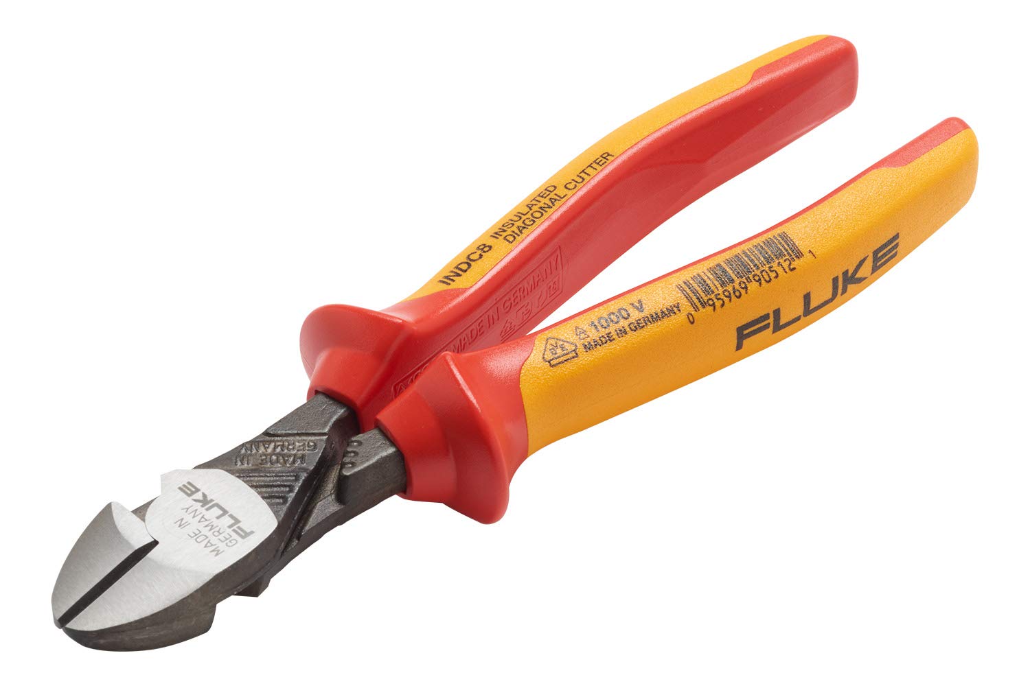 Insulated High Leverage Diagonal Cutter, 8 in, 200mm, 1,000 V