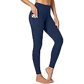 Heathyoga Leggings with Pockets for Women Tummy Control High Waisted Yoga Pants with Pockets for Women Workout Leggings
