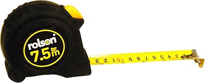 Rolson 50567 7.5 m x 25 mm Tape Measure