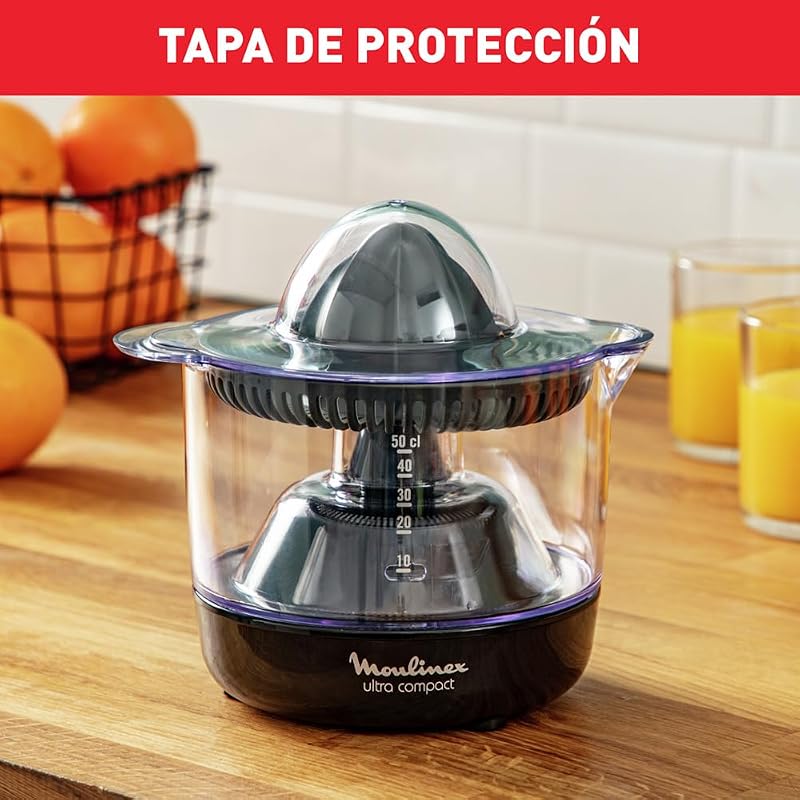 Ultracompact, Exprimidor de cítricos de 25 W, Compacto, Plástico