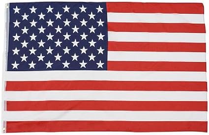 Amazon Com Bargain World 3 X 5 American Flag With Sticky Notes