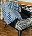 RAJRANG Quilted Indigo Blue Patchwork Cotton Throw Blanket Indian Decorative Super Soft Warm Blanket for Sofa Couch 50 x 60 Inches