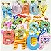 26pcs Funky Fun Colorful Wooden Magnetic Letters A-Z Wooden Fridge Magnets Kid toys Education