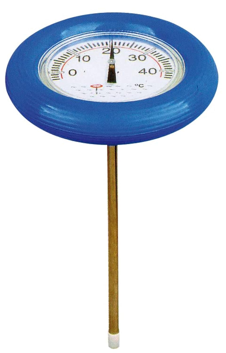 Productos QP - Floating Thermometer for Swimming Pools, Ideal for Outdoor Water, Horizontal Flotation