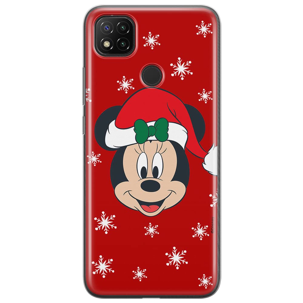 ERT GROUP mobile phone case for Xiaomi REDMI 9C original and officially Licensed Disney pattern Minnie 061 optimally adapted to the shape of the mobile phone, case made of TPU