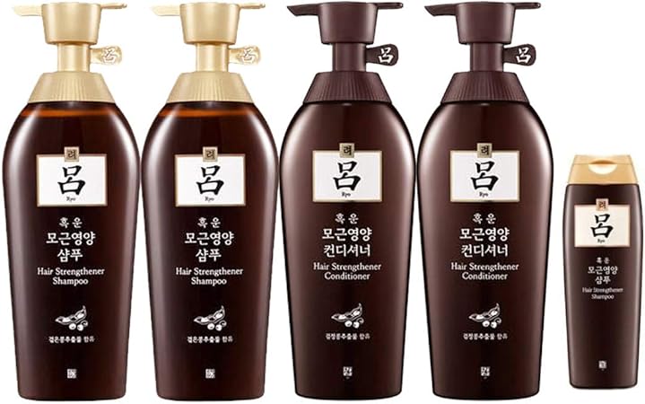 Amazon 17年パケージ 呂 リョ 黒潤生気 黒雲母 茶ボトル シャンプー 400ml X 2本 リンス 400ml X 2本 呂 リョ 黒潤生気 黒雲母 茶ボトル シャンプー 0ml X 1本 5セット 並行輸入品 呂 Ryo シャンプー 通販