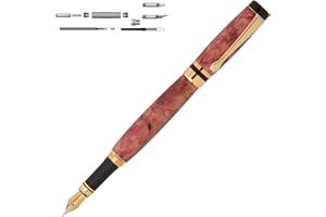 Penn State Industries PKPAR10F24 Classic Fountain Pen Kit Woodturning Project (1, 24kt Gold)