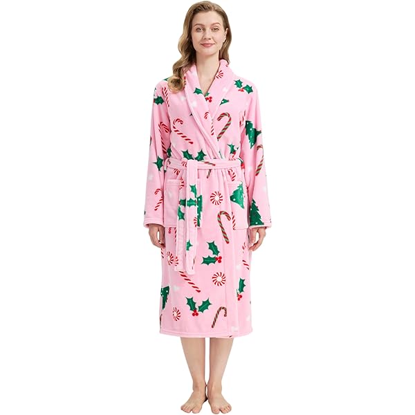 A2Z Vrouwen vlies Luxe Sherpa Hooded Dressing Gown Ster Badjas Super Zacht Gewaad Geschenk voor Dames Maat 8-22