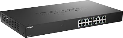 D-Link DMS-1016 16-Port 2.5G Unmanaged Switch Fanless Metal Housing