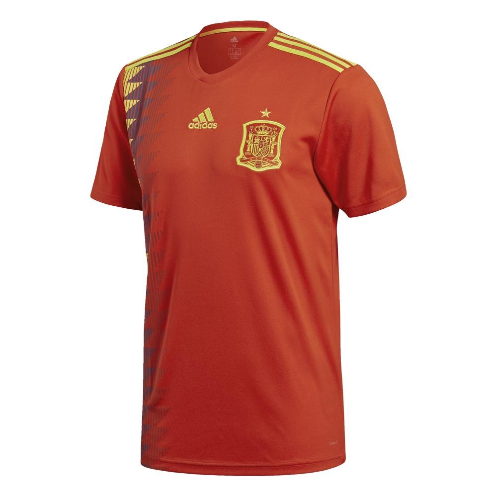 Adidas 2018 2019 Spain Home Football Soccer T Shirt Jersey