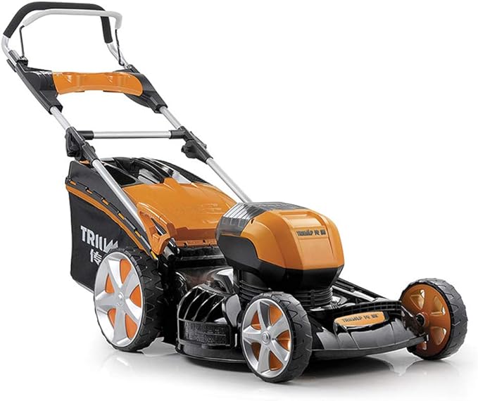 Yd&h Electric Lawn Mower Cordless, 50.8 Cm Cutting Width, Adjustable