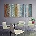 ARTLAND Hand Painted 24x48-inch 'Dream Factory' 3-Piece Gallery-Wrapped Canvas Wall Art Set