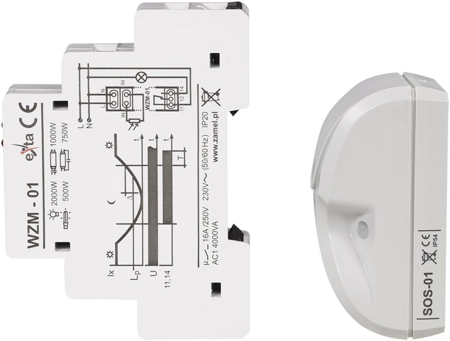 EXTA Twilight switch, 1 piece, WZM-01 / SOS (2 pieces) - Image 4