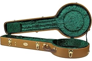 Superior CD-2530 Deluxe Hardshell 5 String Resonator Banjo Case