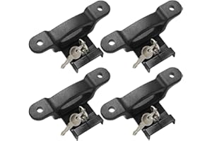 HUMUTA 4 Pack Boxlink Bed Tie Down Anchors Cleats Compatible with Ford 2015-2024 F150 F250 F350 Raptor Replace, Replaces for Ford FL3Z-99000A64-B, FL3Z-9928408-AB Bed Cleats Box Link Kit