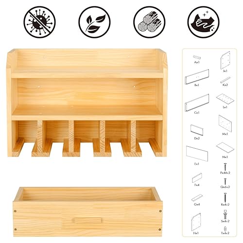 Power Tool Organizer and Storage, Drill Charging Station Storage
