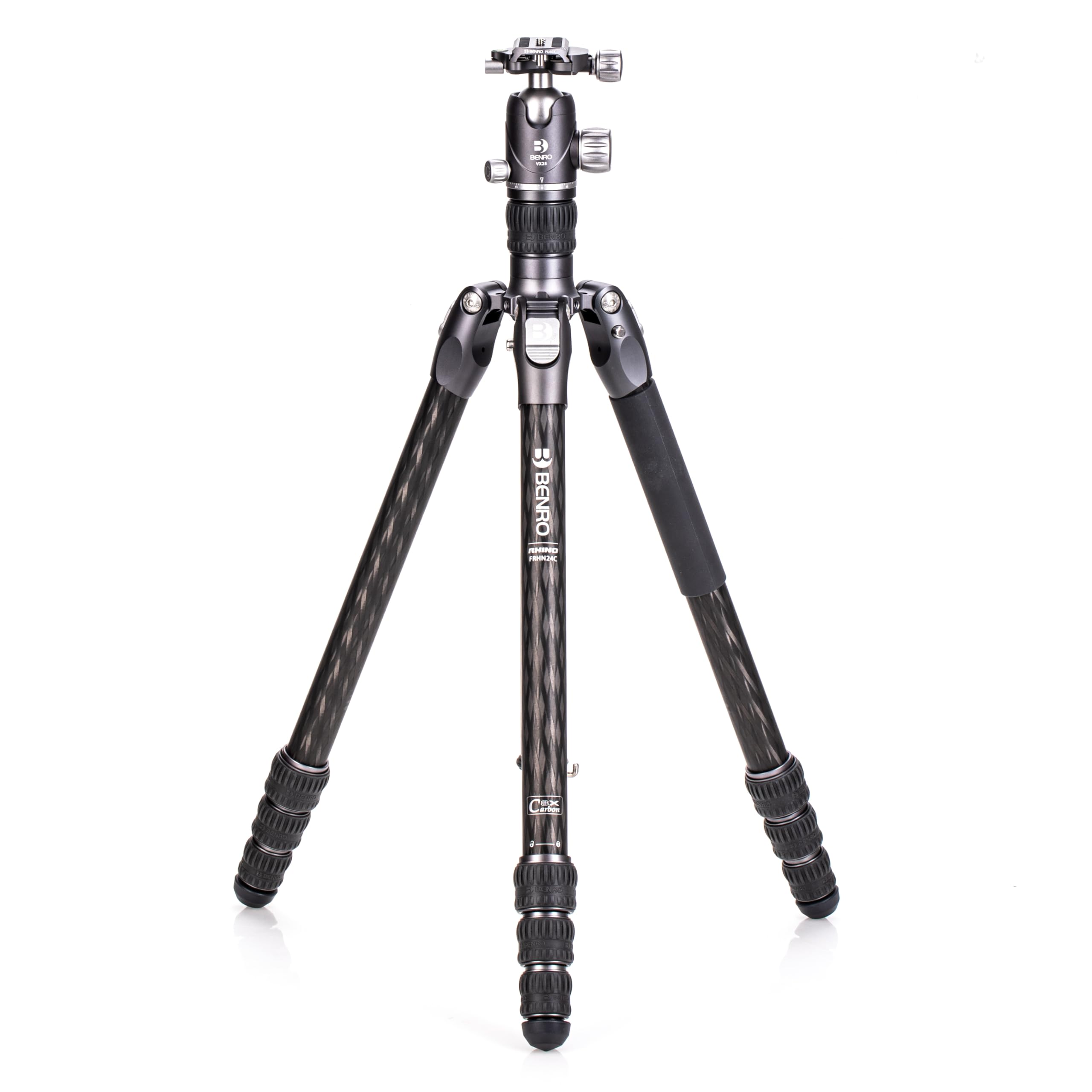 Benro Rhino Series FRHN34C Carbon Fibre Tripod and VX30 4 sections head
