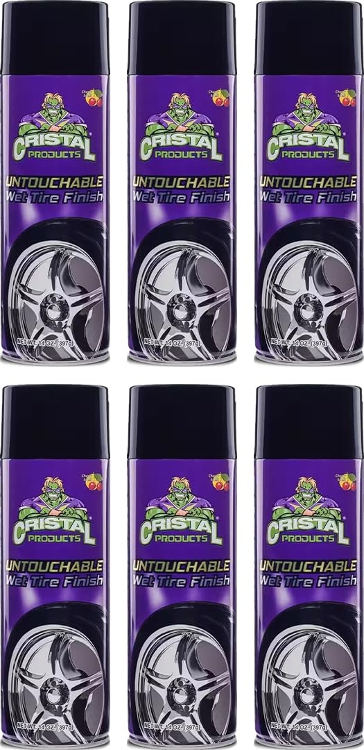 Cristal Products Untouchable Wet Tire Shine (6) Image