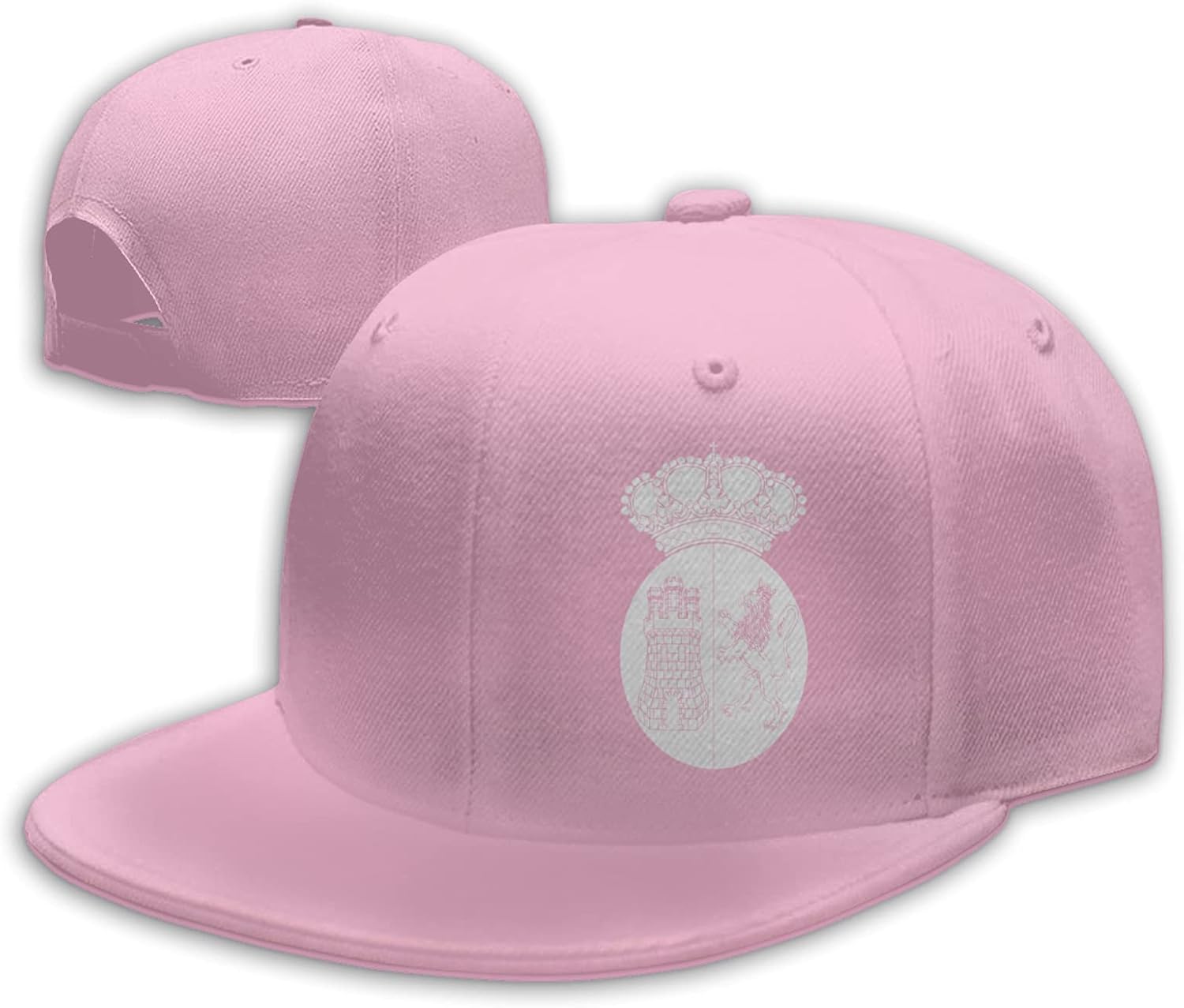 Flag of Spain Adjustable Baseball Caps Casquette Hats Sun Hat Pink at