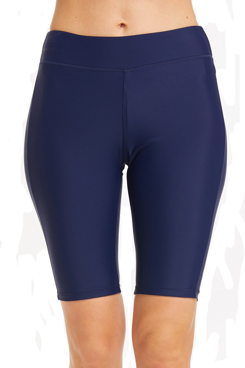 Wetopkim Damen Badeshorts Badehose Damen Lang Schwimmshorts Schwimmhose Wassersport Boardshorts UV Schutz