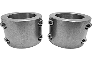 UTVDistribution Steel Tube Clamp 1-3/4" Clam Shell Roll Cage Adapter