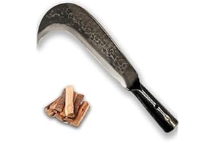 Machete Billhook Sickle Knife for Yard Work Machete for Cutting Trees Machetes Sickle Heavy Duty Machete for clearing Brush G