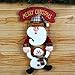 Alonea Christmas Wreath Christmas Snowman Hang The door Party Door Decor (Color Random)