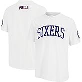 Ultra Game Men's NBA Official Embroidered Letters Super Soft T-Shirt
