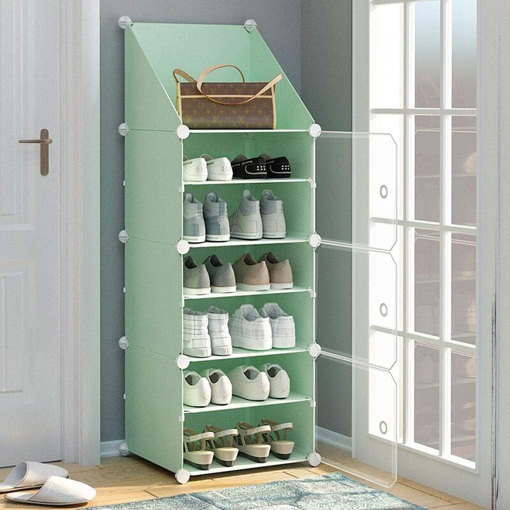Aufbewahrung Organisation Multifunktionaler Speicher 83 31 93cm Meerveil Schuhschrank Schwarz Kunststoff Schuhablage Mit 6 Facher Und 2 Reihen Diy Schuhregal Kuche Haushalt Wohnen Agb Lv