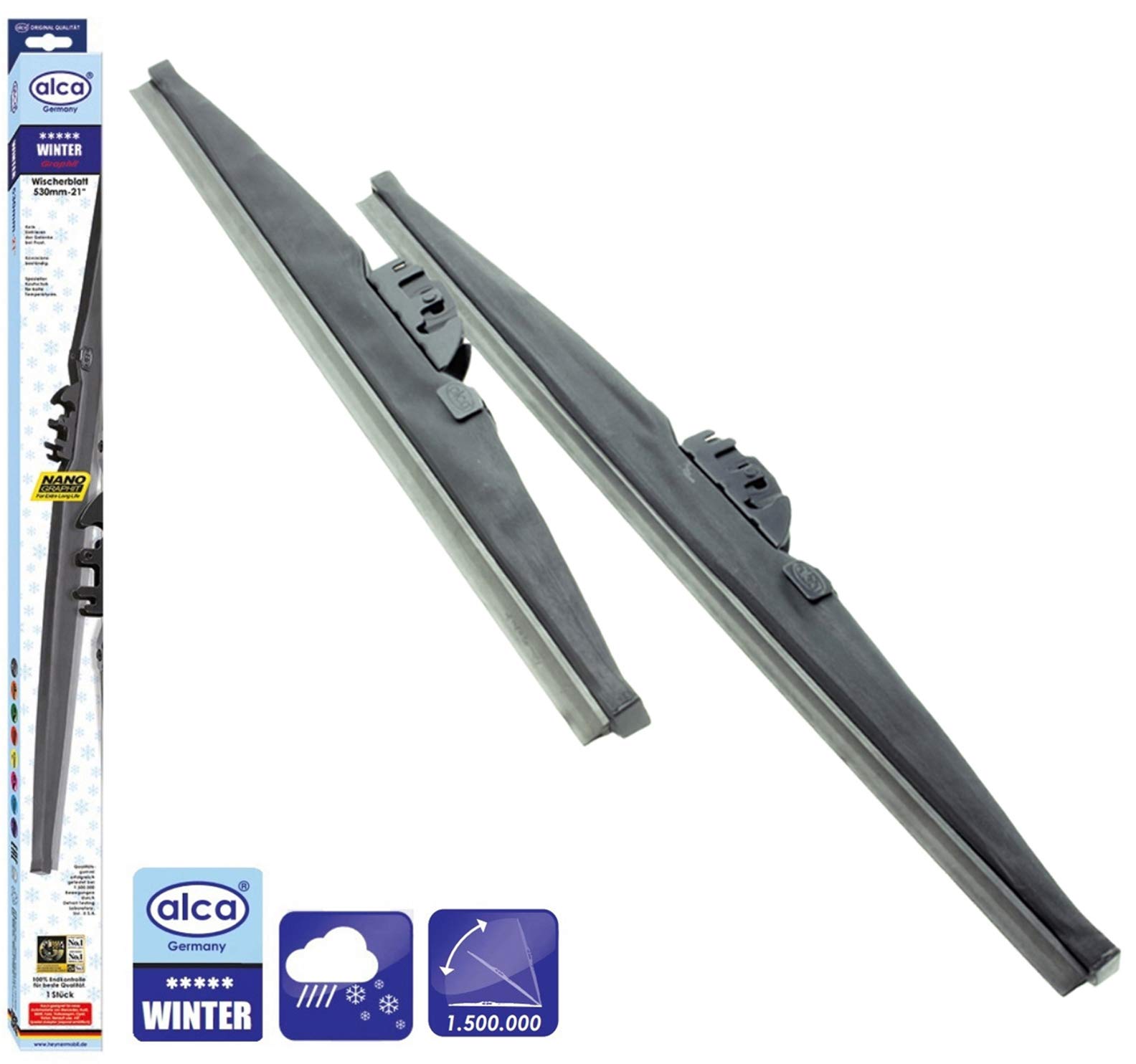 Alca WINTER SNOW Windscreen Wiper Blades 13" 13" LandRover Defender 1990-onwards