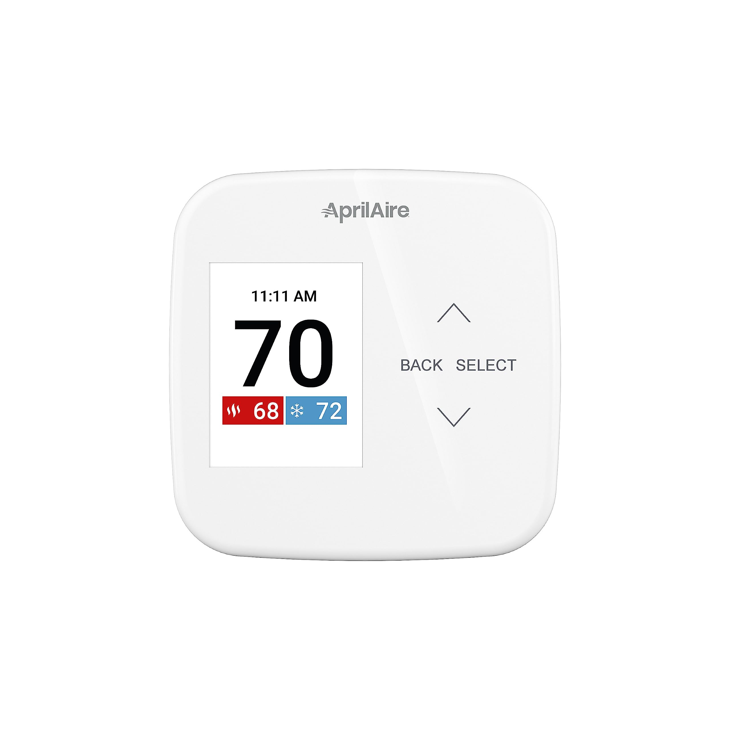 Photo 1 of AprilAire S86WMUPR Wi-Fi Programmable Thermostat, Multi-Stage Universal with IAQ Control, 2H/2C Heat/Cool Stages or 4H/2C Heat Pump Stages
