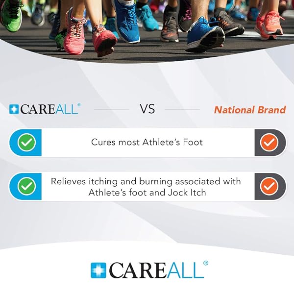 CAREALL CLOTRIMAZOLE ANTIFUNGAL CREAM 1% USP 1.0 OZ. (24 PACK), CURES MOST ATHLETE’S FOOT, JOCK ITCH AND RINGWORM, SOOTHS AND RELIEVES ITCHING, BURNING AND CRACKING FROM THESE CONDITIONS