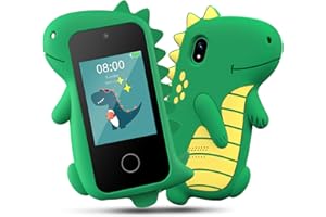 GOFUNLY Kids Smart Phone for Girls Boys Toddlers Baby Childrens 3-8 Years Old Kids Cell Phone Touchscreen Learning Toys Gifts for Birthday Holiday