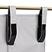 Corodo Bedside Caddy, Bedside Organizer for Dorm Bed, Bunk Bed Caddy with 8 Pockets for Baby Bed, Hospital Beds, Grey